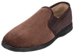 Fleet & Foster Tim Twin Gusset Classic Mens Slippers Mirak