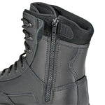Grafters M135A Tiger Mens Black 8" Side Zip Military Police Uniform Combat Boots