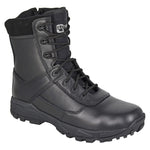 Grafters M135A Tiger Mens Black 8" Side Zip Military Police Uniform Combat Boots