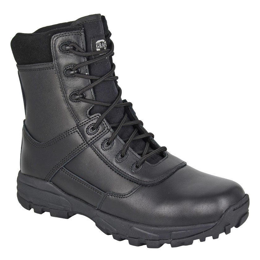 Grafters M148A Tiger Mens 8" Black Military Police Uniform Combat Boots