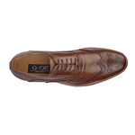 GOOR M9556B Mens Wingtip Brogue Oxford Shoes