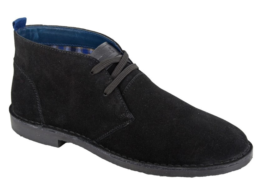 Roamers M965AS Mens Suede Desert Boots