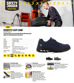 Safety Jogger ECOFITZ S1P Steel Toe & Midsole Safety Trainers