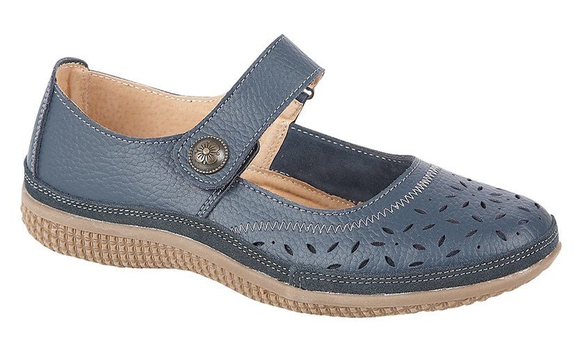 Boulevard L408C Womens Wide Fit Shoe - Shuzes