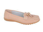 Boulevard L748BE Womens Tassle Loafer - Shuzes