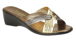 Boulevard L9558BG Womens X Over Mule Sandal - Shuzes