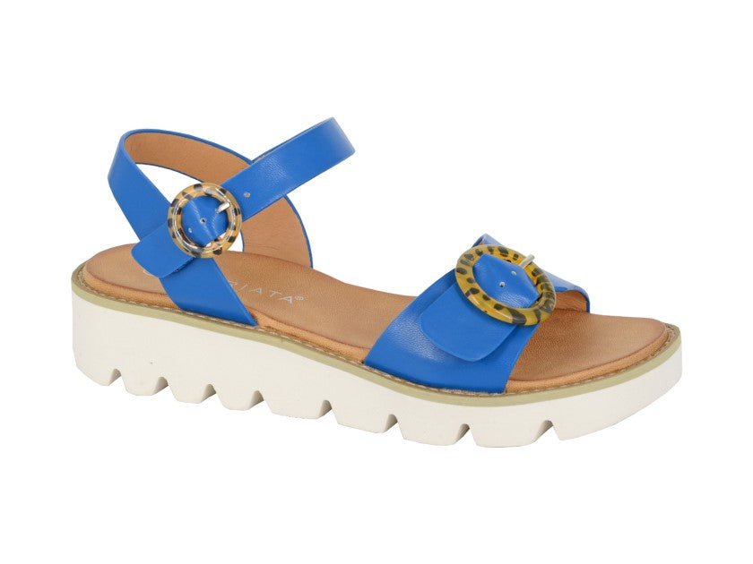 Cipriata L282C Womens Halter Back Wedge Sandal - Shuzes