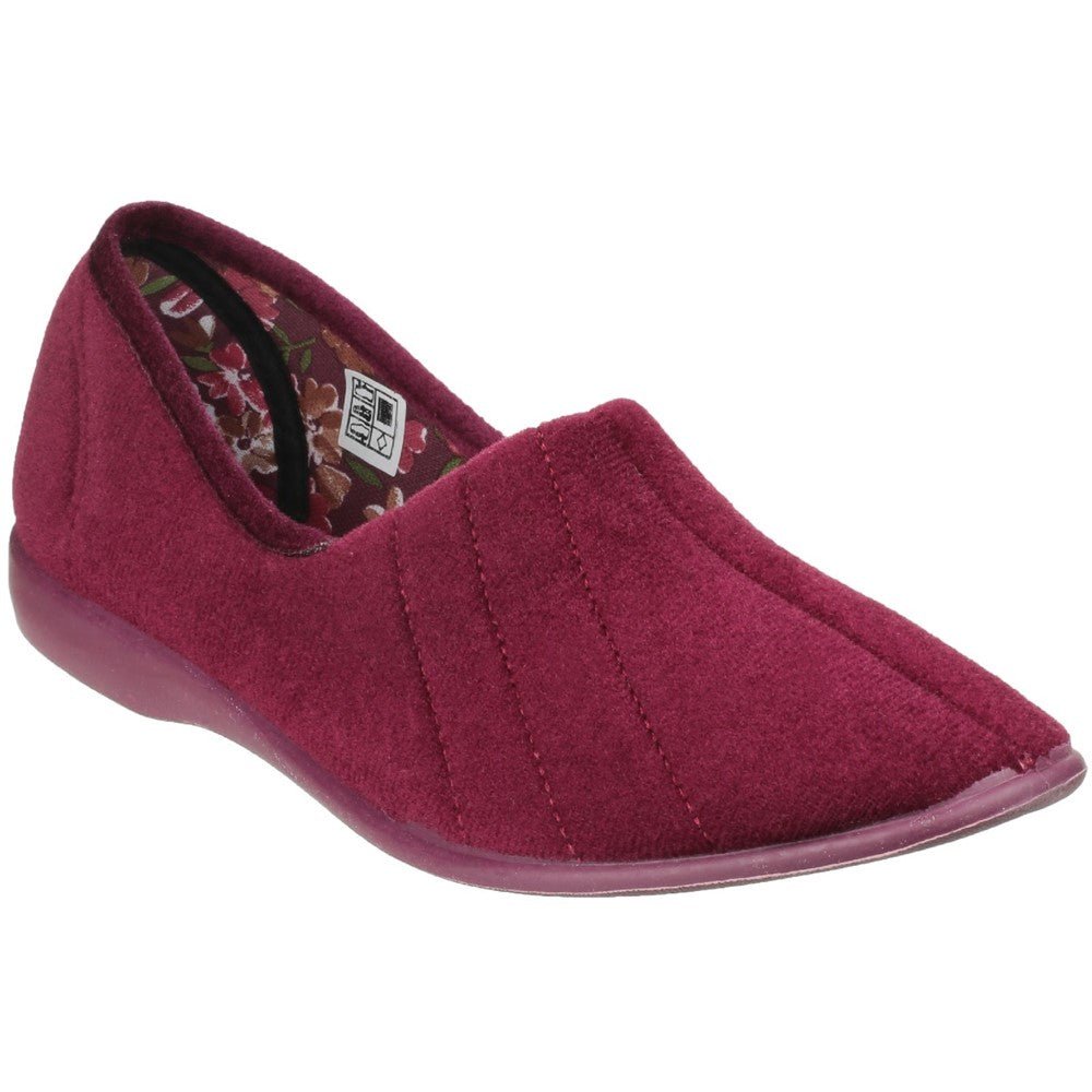 GBS Audrey Ladies Floral Slipper - Shuzes