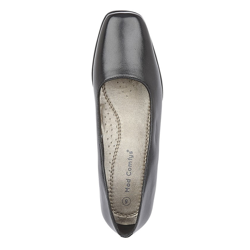 Mod Comfys L989A Plain Court Shoe - Shuzes