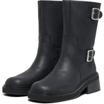 ONLY BUTTER - 2 Womens Mid - Calf Boots - Shuzes