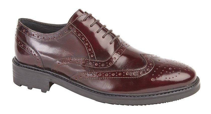 Roamers M179BD Mens Brogue Oxford Shoe - Shuzes