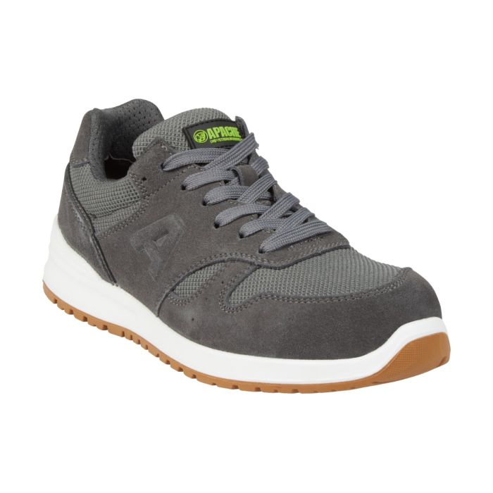 Apache Winnipeg S1 Wide Fit Suede Safety Trainers