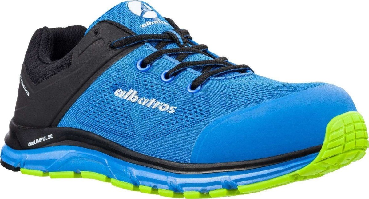 Albatros Lift Blue Impulse Low Mens Safety Trainers - Shoe Store Direct