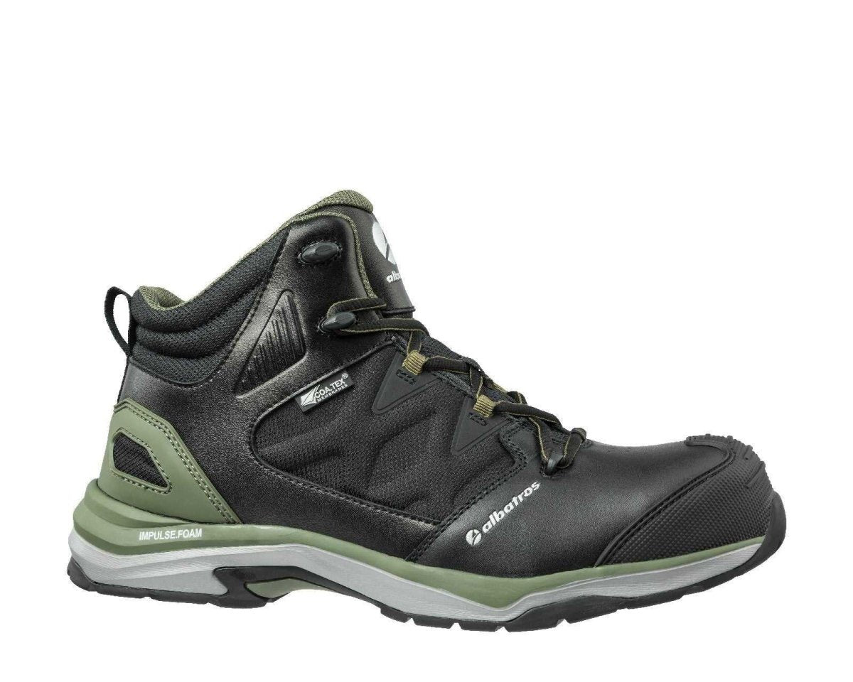 Albatros Ultratrail Olive CTX Mid Mens Safety Boots - Shoe Store Direct
