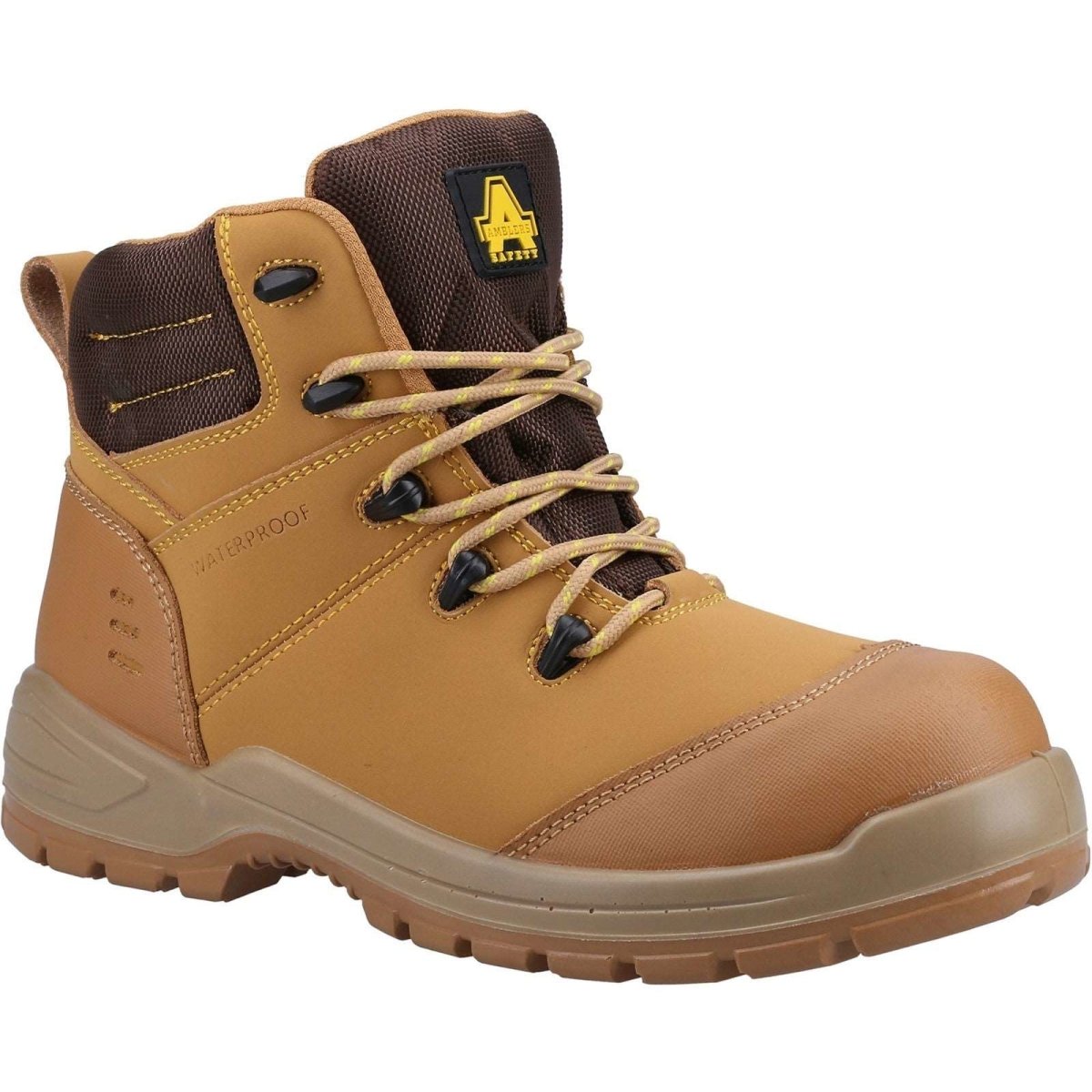 Amblers AS308C Waterproof Composite Toe Cap Safety Hiker Boots - Shoe Store Direct