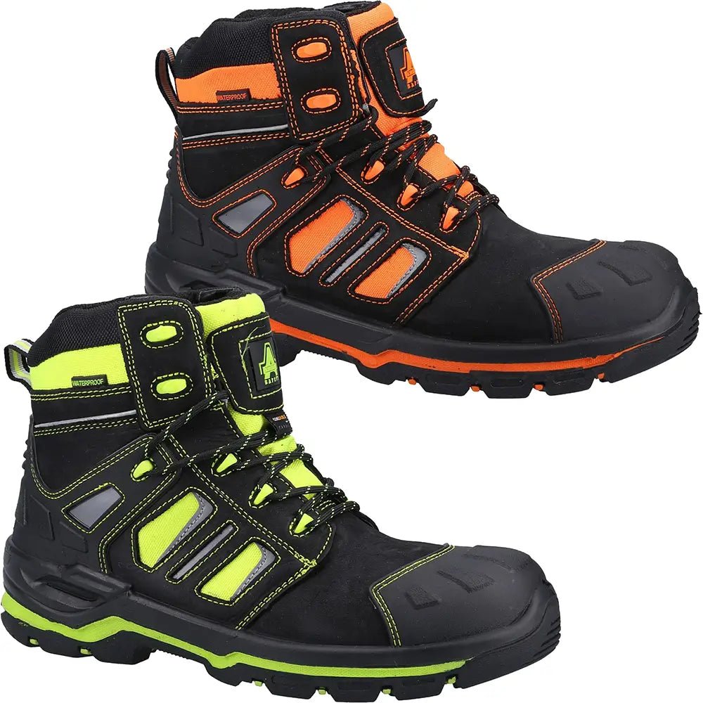 Amblers AS971C Radiant Hi-Vis Composite Mens Safety Boots - Shoe Store Direct