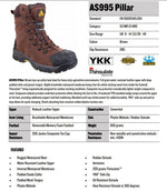 Amblers AS995 Pillar Mens Composite Waterproof Safety Boots - Shoe Store Direct