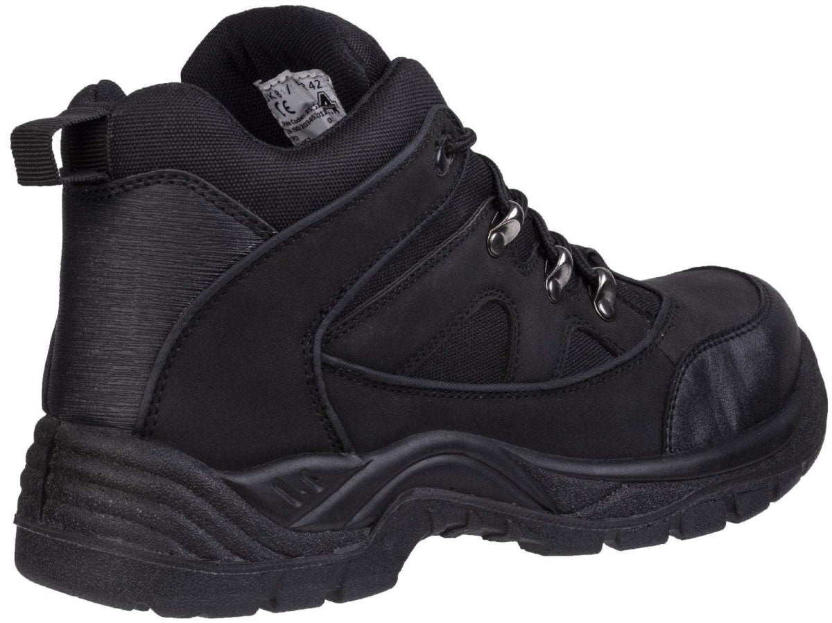 Amblers FS151 Vegan-Friendly Black Steel Toe Cap Safety Boots - Shoe Store Direct