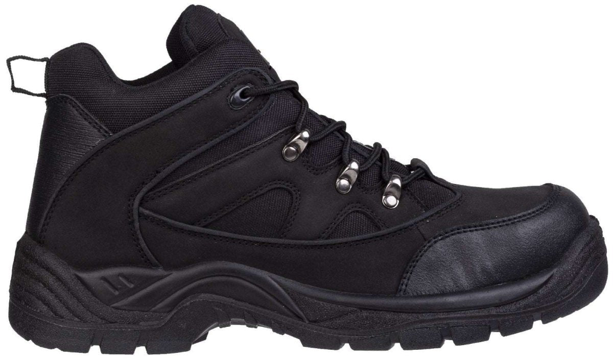 Amblers FS151 Vegan-Friendly Black Steel Toe Cap Safety Boots - Shoe Store Direct