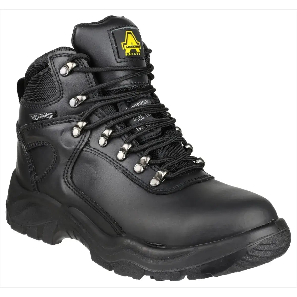 Amblers FS218 Waterproof Steel Toe & Midsole Safety Boots - Shoe Store Direct