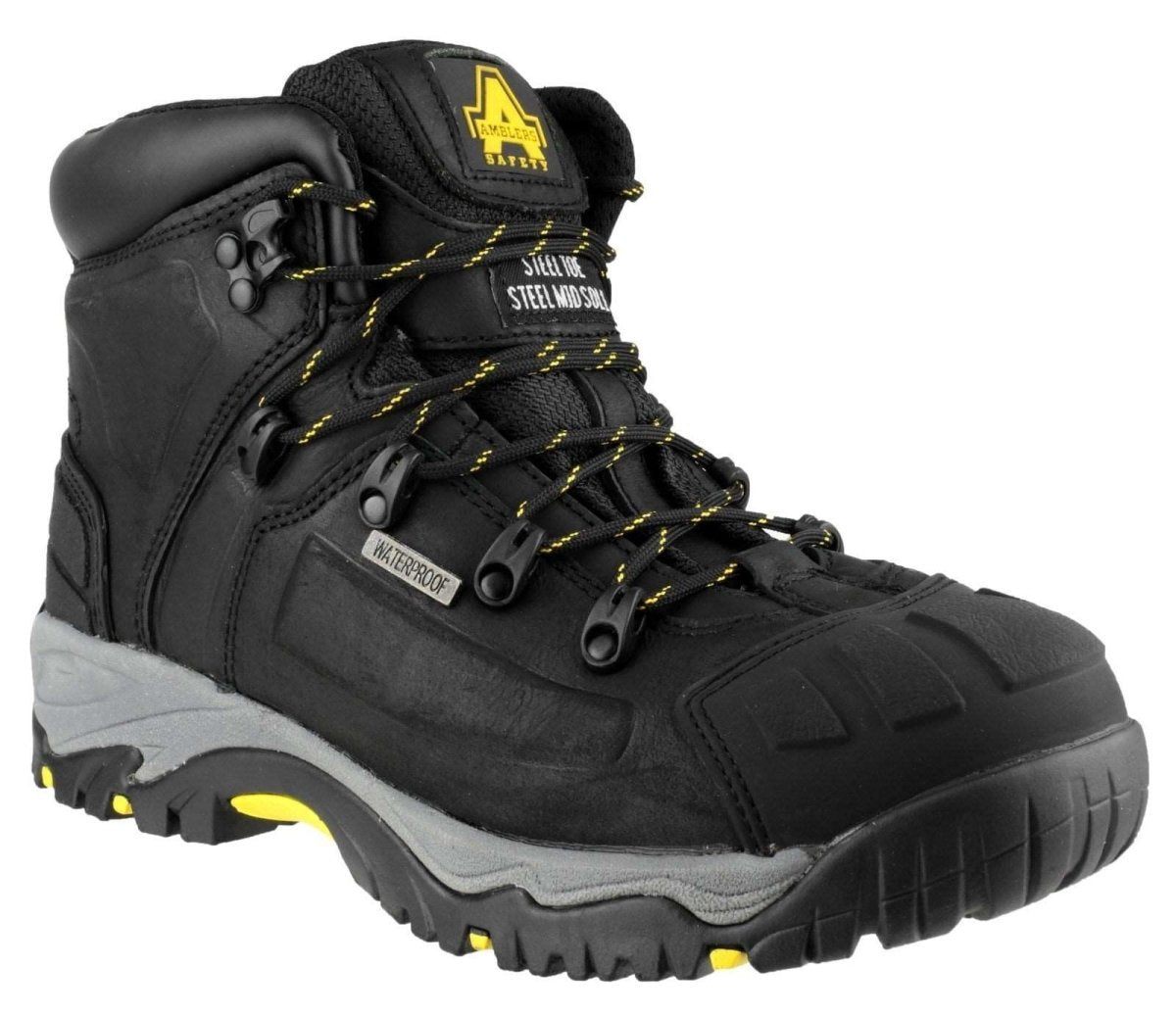 Amblers FS32 Leather Waterproof Steel Toe Safety Boots - Shoe Store Direct