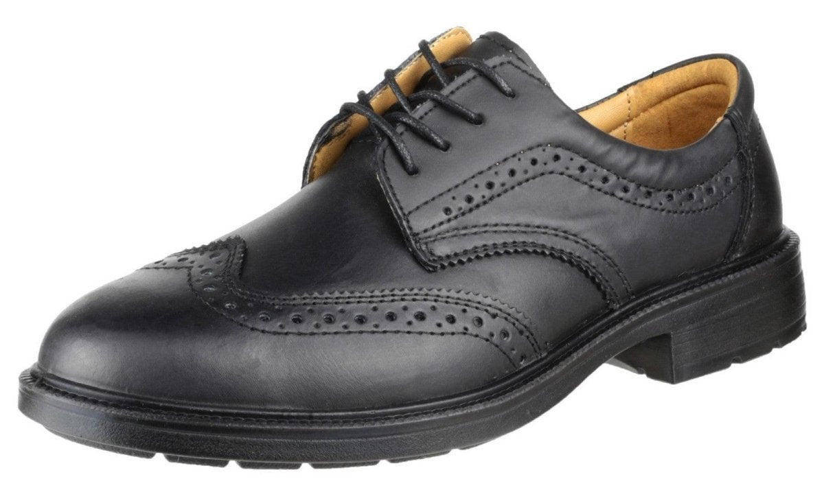 Amblers FS44 Mens Steel Toe Cap Smart Safety Brogue Shoes - Shoe Store Direct