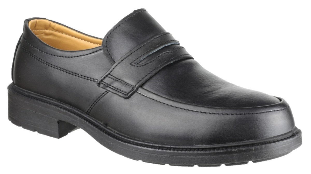 Amblers FS46 Mocc Toe Mens Leather Smart Safety Shoes - Shoe Store Direct