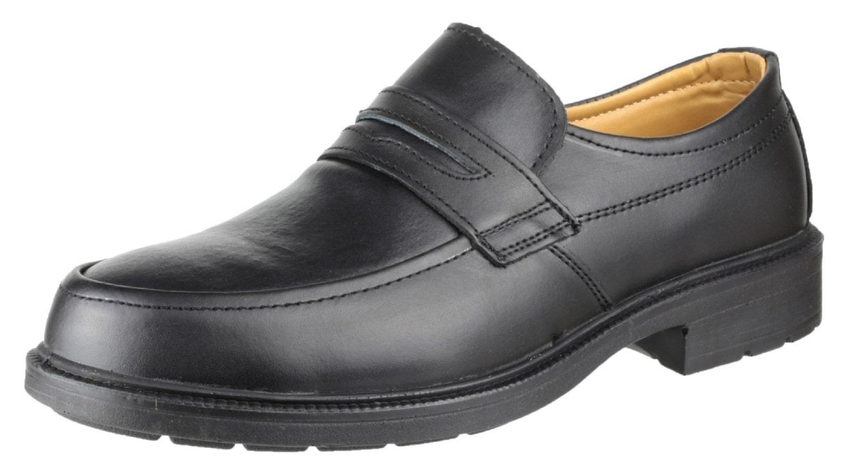 Amblers FS46 Mocc Toe Mens Leather Smart Safety Shoes - Shoe Store Direct