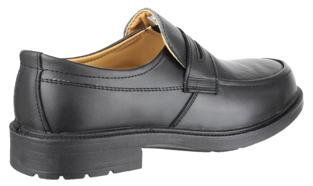 Amblers FS46 Mocc Toe Mens Leather Smart Safety Shoes - Shoe Store Direct