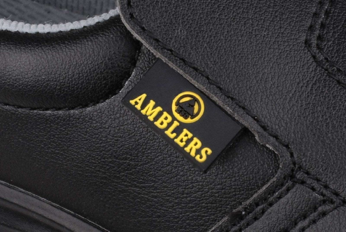 Amblers FS661 Black Safety Shoes - Shoe Store Direct