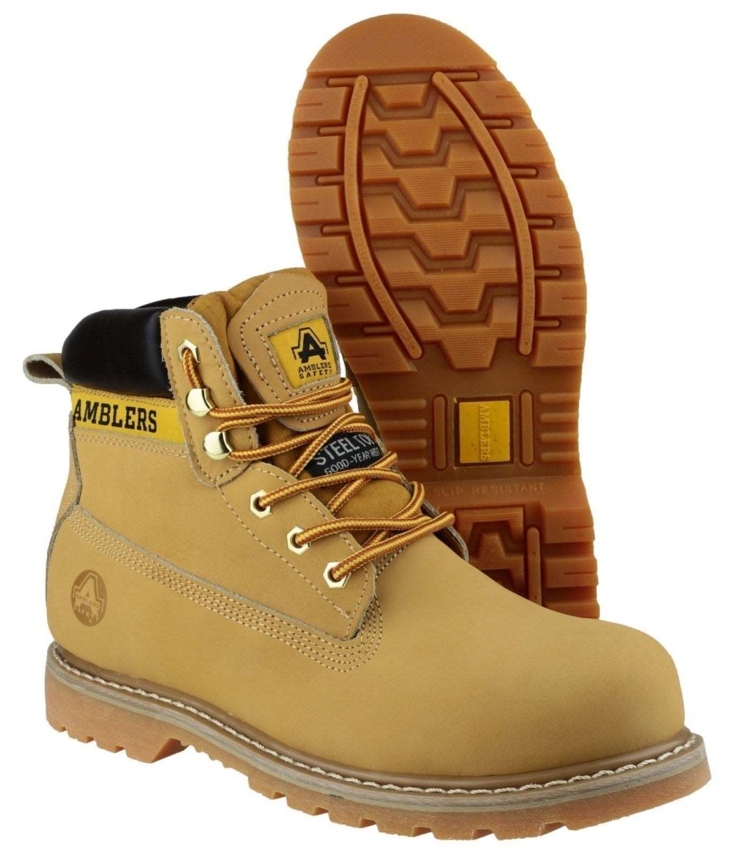 Amblers FS7 Steel Toe & Midsole Goodyear Welted Safety Boots - Shoe Store Direct