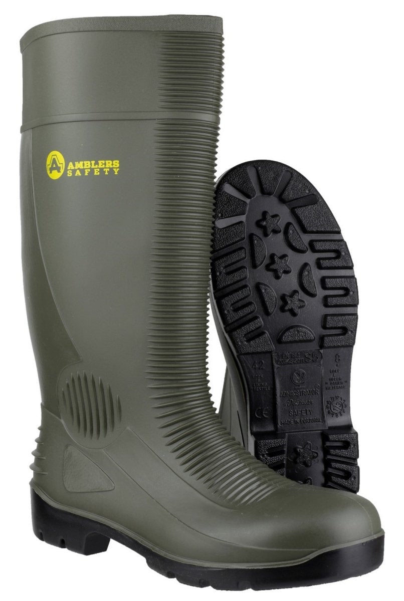 Amblers FS99 Waterproof PVC Safety Wellington Boots - Shoe Store Direct