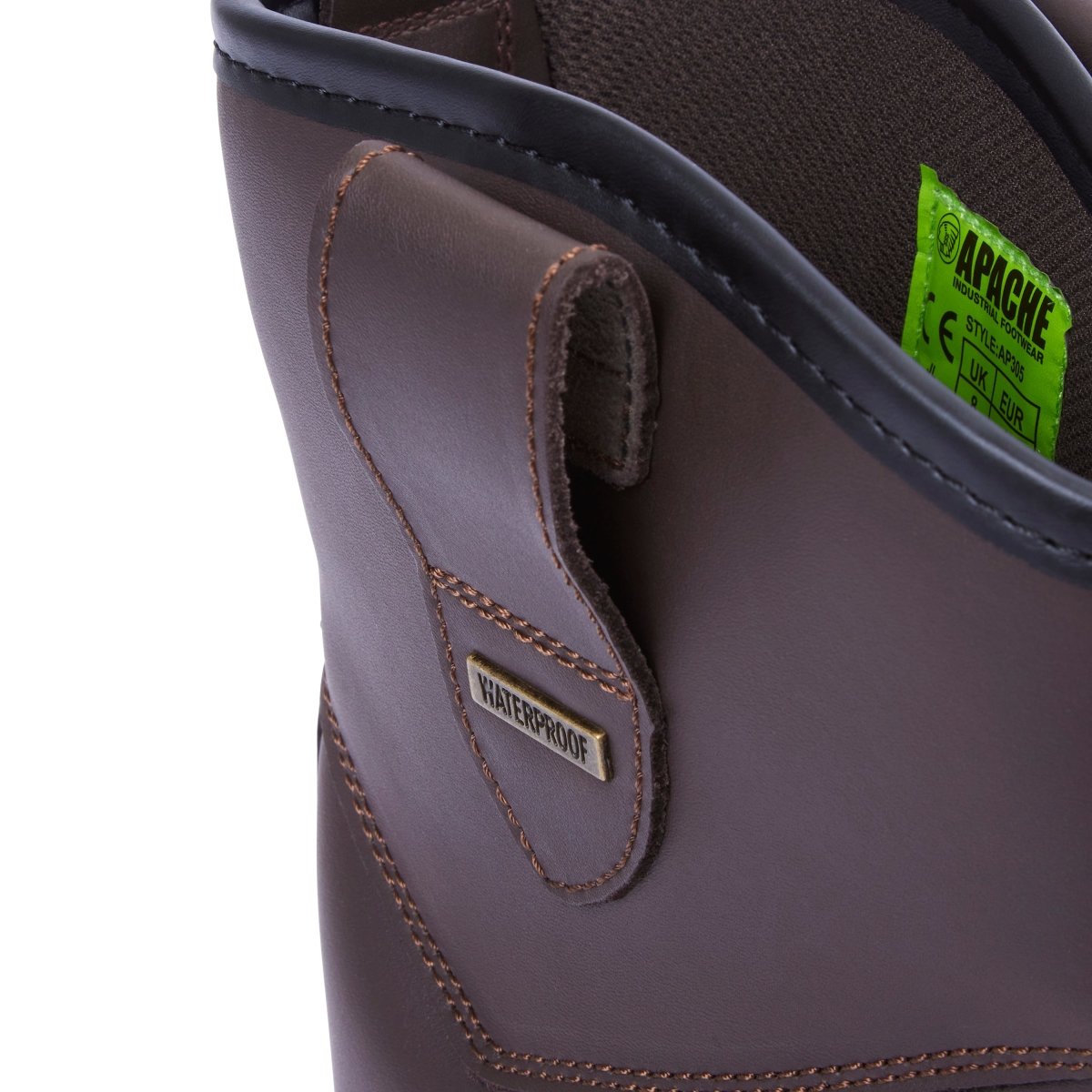 Apache AP305 Mens Waterproof Steel Toe & Midsole Rigger Boots - Shoe Store Direct