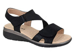 Boulevard L283A Womens Elasticated Sandal - Shoe Store Direct