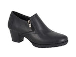 Boulevard L389A High Cut Twin Zip Court Shoe - Shoe Store Direct
