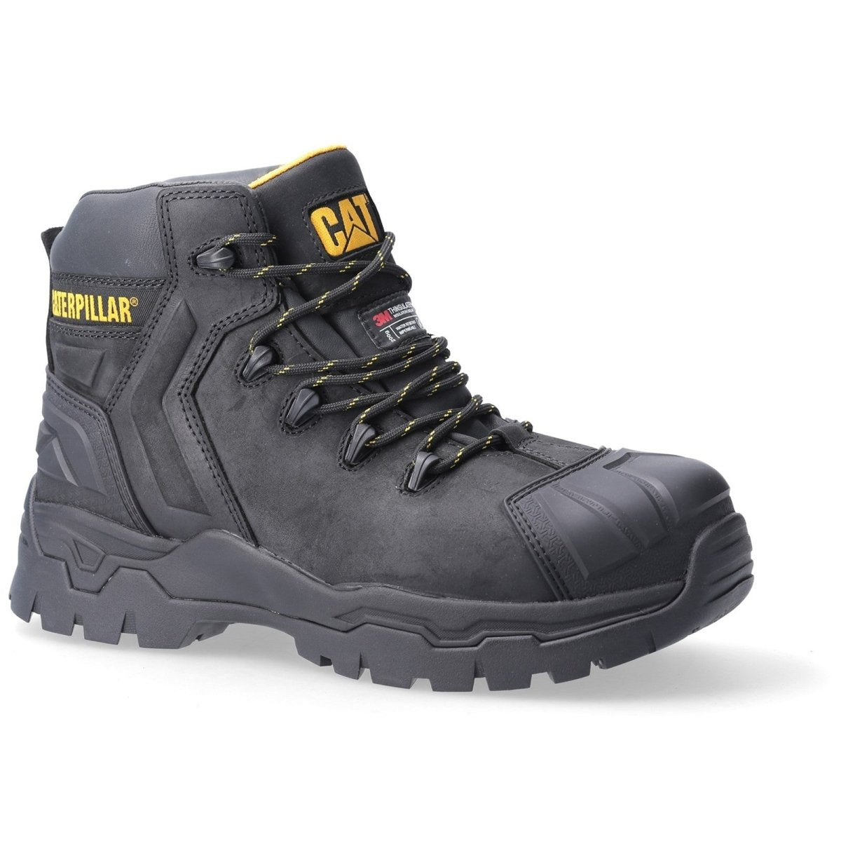 Caterpillar Everett S3 Waterproof Composite Toe Safety Boots - Shoe Store Direct