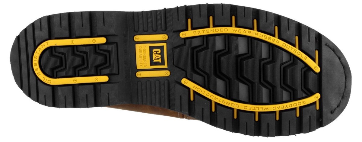 Caterpillar Holton Goodyear Welted Safety Boots - Shoe Store Direct