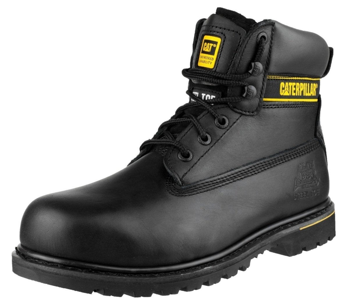 Caterpillar Holton Goodyear Welted Safety Boots - Shoe Store Direct