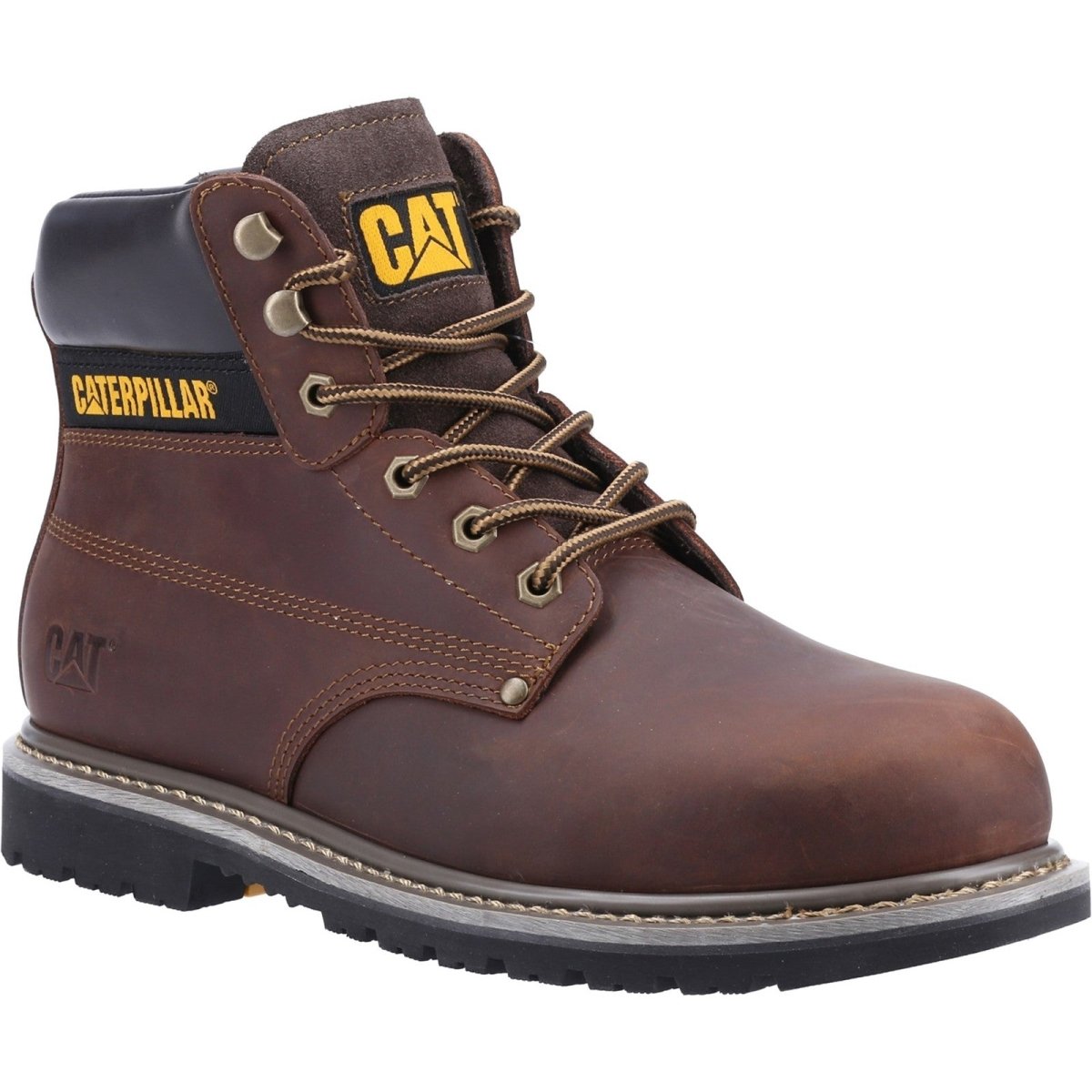 Caterpillar Powerplant S3 Steel Toe Safety Boots - Shoe Store Direct