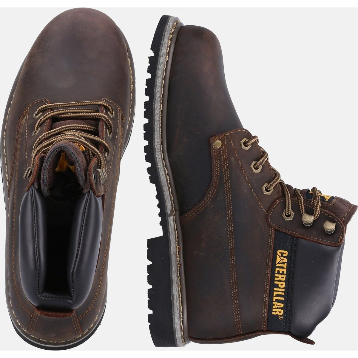 Caterpillar Powerplant S3 Steel Toe Safety Boots - Shoe Store Direct