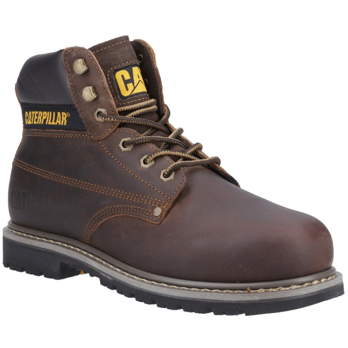 Caterpillar Powerplant SB Steel Toe Cap Mens Safety Boots - Shoe Store Direct