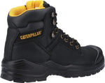 Caterpillar Striver Mid S3 Leather Steel Toe Safety Boots - Shoe Store Direct