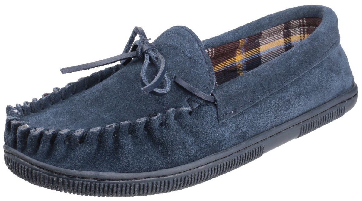 Cotswold Alberta Slip On Moccasin Slippers - Shoe Store Direct