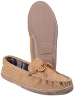 Cotswold Alberta Slip On Moccasin Slippers - Shoe Store Direct