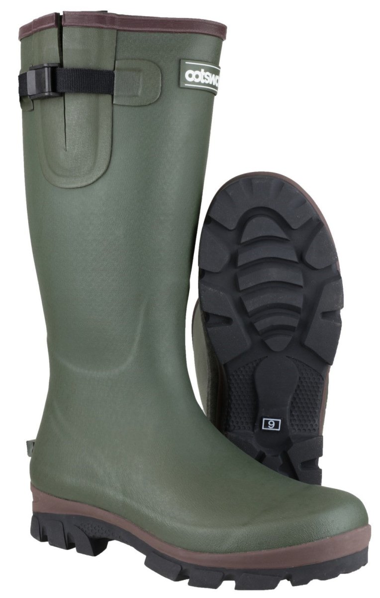 Cotswold Grange Buckle Fastening Wellington Boots - Shoe Store Direct