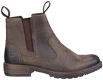 Cotswold Laverton Ladies Leather Slip On Ankle Boots - Shoe Store Direct