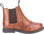 Cotswold Nympsfield Kids Brogue Chelsea Boots - Shoe Store Direct