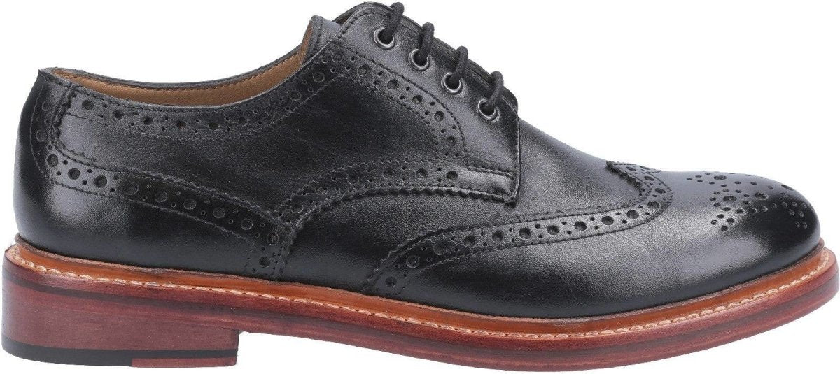 Cotswold Quenington Mens Leather Brogue Shoes - Shoe Store Direct