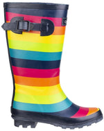 Cotswold Rainbow Kids Wellington Boots - Shoe Store Direct