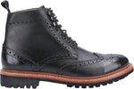 Cotswold Rissington Commando Mens Leather Brogue Boots - Shoe Store Direct